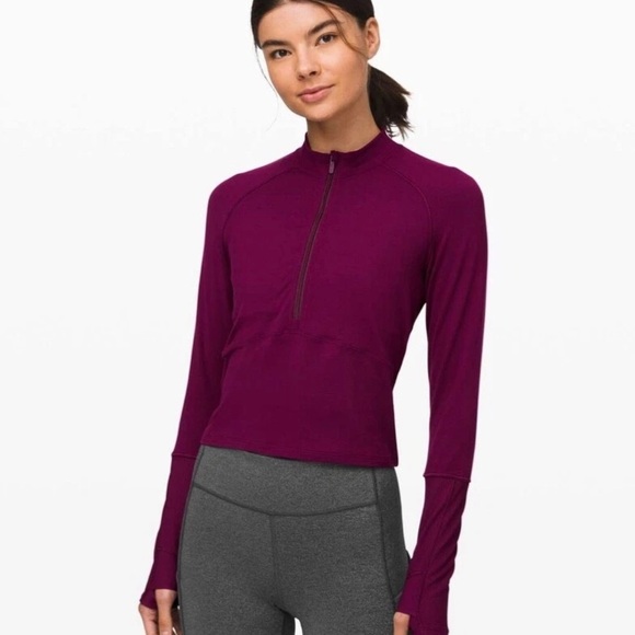 lululemon athletica Tops - Lululemon Ruru Long Sleeve Quarter Zip